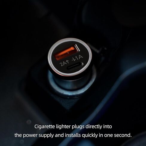 Car Anti-Loss Device with Charging Port - Real-Time Location Tracking, Compatible with Apple Find My (iOS Only) in Saudi Arabia