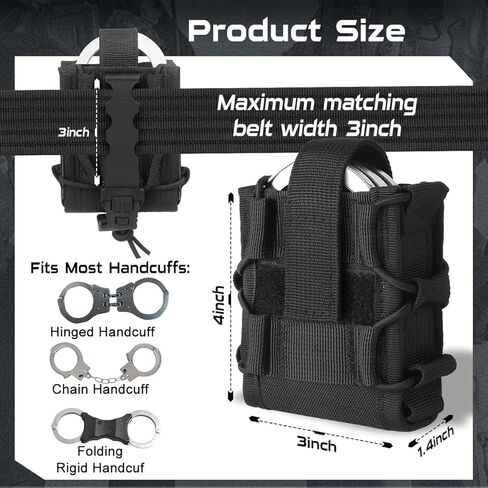 Double Handcuff Case,Molle Double Handcuff Pouch,Double Handcuff Holder for Duty Belt,Double Handcuff Case,Open Top Hand Cuff Holders for Duty Belt,Double Handcuff Pouch for Duty Belt,Molle Cuff Case in Kuwait