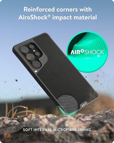 Mous for Samsung Galaxy S25 Ultra Case MagSafe Compatible - Limitless 6.0 - Carbon Fibre - Protective Shockproof Phone Cover in Kuwait