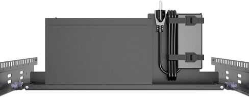 JINGCHENGMEI Mini Rack Mount Kit for SonicWall Firewall TZ270 TZ370 TZ470 1U Hinged Rack Shelf in 19-inch Rack (RM-SON470) in Saudi Arabia