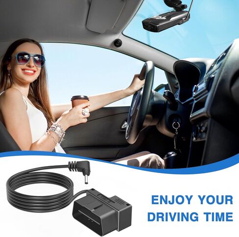 OBD Power Cable for Radar Detector,Radar Detector Power Cable,OBDII Adapter Cable for Radar Detector,Compatible with Escort Passport Unide Beltronics Radenso XP etc RJ11 Radar Detector in Saudi Arabia