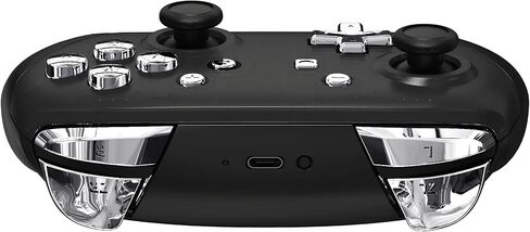 eXtremeRate Chrome Purple Repair ABXY D-pad ZR ZL L R Keys for Nintendo Switch Pro Controller, Glossy DIY Replacement Full Set Buttons with Tools for Nintendo Switch Pro - Controller NOT Included in Saudi Arabia