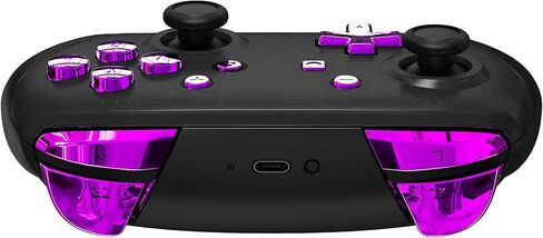 الإصلاح الأزرق المتطرفة Chrome Blue Abxy D -Pad Zl l R Keys لوحدة تحكم Nintendo Switch Pro ، أزرار مجموعة كاملة من Nintendo Switch Pro Protect in Saudi Arabia