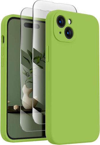 FireNova Magnetic for iPhone 17 Pro Case, Compatible with MagSafe, [Integrated Silicone Camera Control Button] [Camera Protection] Anti-Scratch Microfiber Lining Phone Case, 6.3", Calke Green in Saudi Arabia