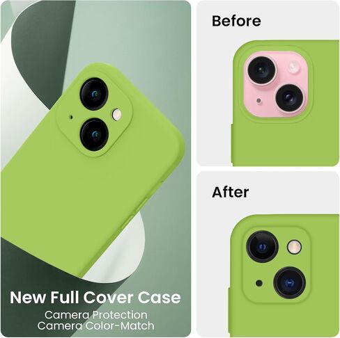 FireNova Magnetic for iPhone 17 Pro Case, Compatible with MagSafe, [Integrated Silicone Camera Control Button] [Camera Protection] Anti-Scratch Microfiber Lining Phone Case, 6.3", Calke Green in Saudi Arabia