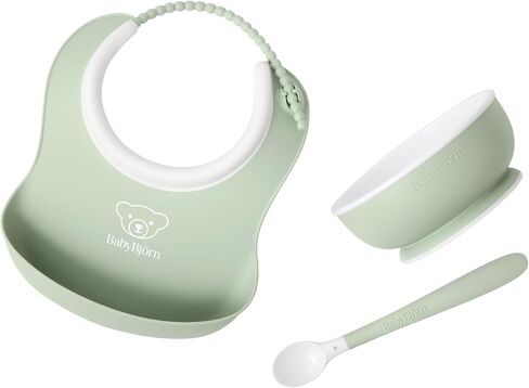 BabyBjörn Baby Feeding Set, 3 pcs, Powder Pink in Kuwait