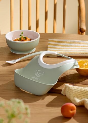BabyBjörn Baby Feeding Set, 3 pcs, Powder Pink in Kuwait