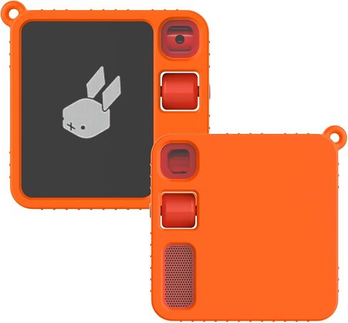 Silicone Protective Case for Rabbit R1 AI Device, Soft Protective Cover for Scratch-Resistant, Anti-DropSleeve, Rabbit R1 Accessories (Red) in Saudi Arabia