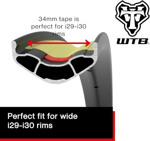 WTB TCS Rim Tape, 34mm x 11m Roll (for 5 Wheels) in Saudi Arabia