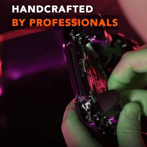 Moddedzone Edzone M Series Custom Wireless Controller متوافق مع PS5 - تصميم حصري وفريد ​​| مخصص في الولايات المتحدة | (حزب مخيف) in Saudi Arabia