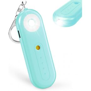 Personal Safety Alarm for Women - Rechargeable 130dB Self Defense Keychains Siren Whistle with SOS Strobe Light - Emergency Security Safe Protection Devices for Kids Elderly College Essentials