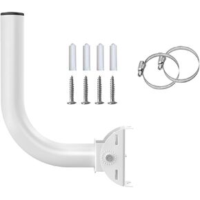Universal Wireless Bridge Bracket Mount, 1 Pack Pole and Wall-Mounted for Outdoor Point to Point WiFi Access Point CPE Client Bridge
