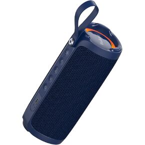 مكبر صوت بلوتوث المحمول BOBTOT ، 15W IPX6 مكبر صوت مقاوم للماء لاسلكي مع باس مثقوب ، صوت بصوت عال ، RGB ، وقت اللعب 20 ساعة ، الاقتران المزدوج للحفلات ، التخييم ، الشاطئ ، الأسود in Kuwait