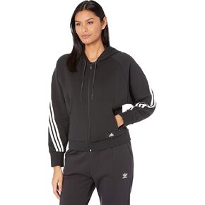 adidas Fleece 3-Stripes Full Zip Hoodie