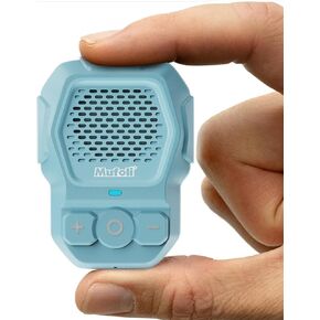 Wearable Bluetooth Speaker, Wireless Portable Speakers, Waterproof Jobsite Speaker Up to 14 Hours Playtime, Clip Speaker Built-in Mic for Hands-Free Music/Calls, for Outdoors(Grey)