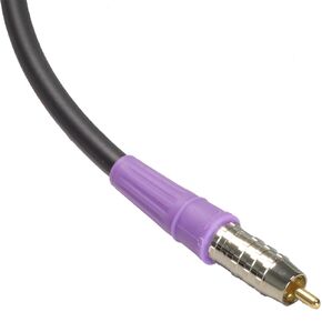 كابل جينز ازرق كابل جينز ازرق LC-1 Dual Shielded Low Capacitance Subwoofer Cable, 3.0 m, Black أسود