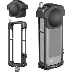 SmallRig Utility Frame Cage for Insta360 Ace Pro 2 / Ace Pro, Supports Horizontal and Vertical Shooting, Action Camera Mounting Frame with Mounting Claw and Cold Shoe for Video Light Microphone - 5000
