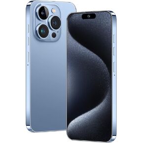 A15 PROMAX Unlocked Android Phone 8-core Android 13 Phone8GB+256GB Cell Phone 24MP+50MP Camera Pixels 6800mAh Battery for Extended Standby 7inch HD Screen Mobile Phone 5G Dual SIM (Titanium Gray)
