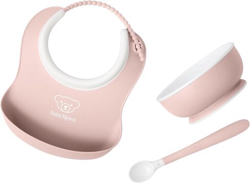 BabyBjörn Baby Feeding Set, 3 pcs, Gray in Kuwait