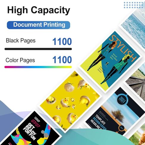 232XL Ink Cartridges for Epson Printer Remanufactured for Epson 232XL Ink Cartridges Combo Pack for Expression Home XP-4200 XP-4205 Workforce WF-2930 WF-2950 XP4200 WF2950 (4 Pack) in Saudi Arabia