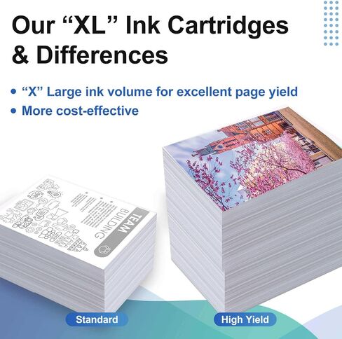 232XL Ink Cartridges for Epson Printer Remanufactured for Epson 232XL Ink Cartridges Combo Pack for Expression Home XP-4200 XP-4205 Workforce WF-2930 WF-2950 XP4200 WF2950 (4 Pack) in Saudi Arabia