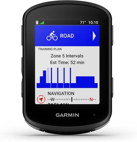 جهاز كمبيوتر Garmin Edge 540 يعمل بالطاقة الشمسية ونظام تحديد المواقع لركوب الدراجات يعمل بالطاقة الشمسية مع أزرار تحكم وتدريب تكيفي مستهدف وملاحة متقدمة والمزيد in Kuwait