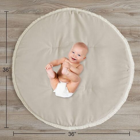 Sweet Jojo Designs Dark Green Boho Boy Girl Gender Neutral Baby Play Mat Tummy Time Activity Infant Playmat Playpen Tent Teepee Floor Sage Modern Bohemian Farmhouse Southwest Shabby Chic Diamond Tuft in Saudi Arabia