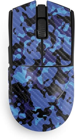 Carbon Fiber Mouse Skin Compatible with Razer Viper V3 Pro - Girly Marble Dazzle - Premium 3M Vinyl Protective Wrap Decal Cover - Easy to Apply | Crafted in The USA by MightySkins in Saudi Arabia