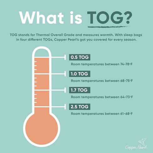 Copper Pearl Premium 3-Layer Knit Sleep Bag 1.0 TOG Gemma in Tan in Kuwait