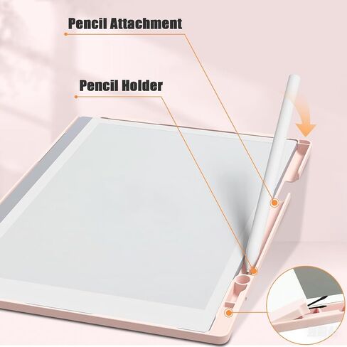 E NET-CASE Case for Remarkable 2 Paper Tablet, Skin Touch Feeling Book Folio Cover with Built-in Pen Holder for Remarkable 2 Tablet 10.3" 2020 Released (Black) in Saudi Arabia
