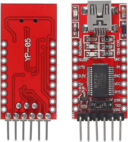 Mini USB to TTL Serial Converter Adapter and Mini USB Cable in Saudi Arabia