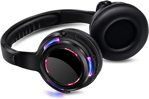 Professional Silent Disco LED Wireless Headphones and RF LED Silent Disco Earphones for iPod MP3 DJ Music Pary Club (2 led Headphone + 1 Transmitter) in Saudi Arabia