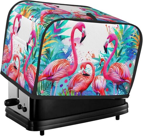 Rooster Toaster Cover 2 Slice Wide Slot Bread Machine Cover Fingerprint Protector Toaster Oven Cover Dustproof Kitchen Small Appliance Covers in Saudi Arabia