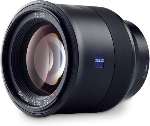 ZEISS Batis 85mm f/1.8 Lens for Sony E Mount Mirrorless Cameras, Black in Saudi Arabia