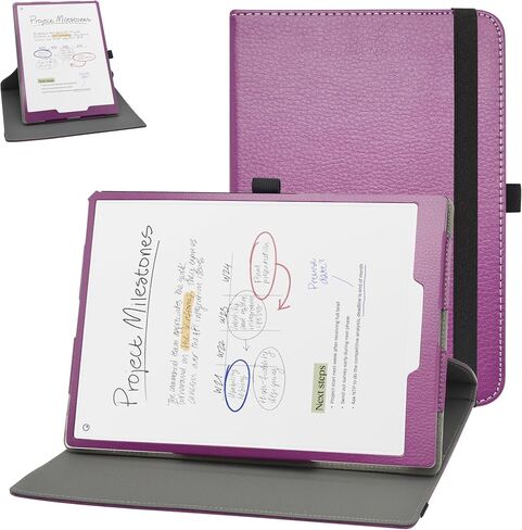 MAMA MOUTH for Remarkable Paper Pro Tablet Case,360 Degree Rotary Stand with Cute Pattern Cover for Remarkable Paper Pro 11.8"(2024 Released) Tablet Cases,Black in Saudi Arabia