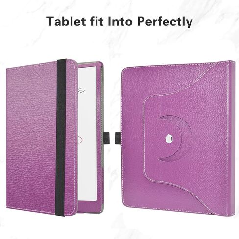 MAMA MOUTH for Remarkable Paper Pro Tablet Case,360 Degree Rotary Stand with Cute Pattern Cover for Remarkable Paper Pro 11.8"(2024 Released) Tablet Cases,Black in Saudi Arabia