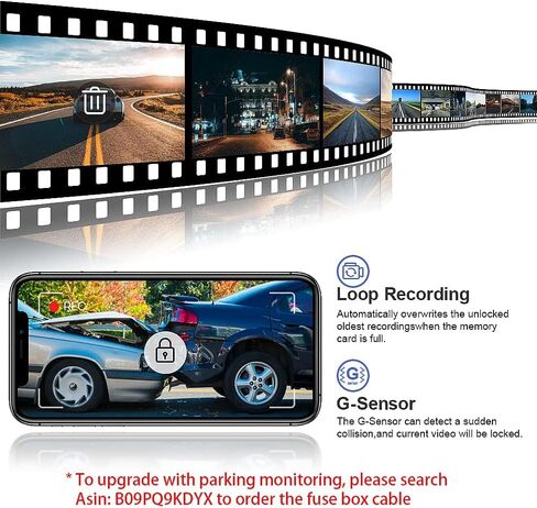 Fitcamx 4K Dash Cam Suitable for Honda HR-V 2023 2024 2025 Sport LX EX-L (Gen3), OEM Factory Look, UHD 2160P Video, Built-in WiFi & APP, Loop Recording, G-Sensor, Easy to Install, 64GB Card in Saudi Arabia
