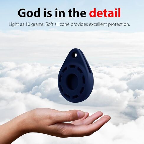 Silicone Case for Tile Sticker 2024 & AirTag 2021 with Carabiners, 2 Pack Anti-Scratch Protective Cover for Tile Tracker (Black/Yellow) in Saudi Arabia