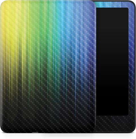 Carbon Fiber Tablet Skin Compatible with Amazon Kindle Paperwhite 12th (2024) - Dragon Fantasy - Premium 3M Vinyl Protective Wrap Decal Cover - Easy to Apply | Crafted in The USA by MightySkins in Saudi Arabia