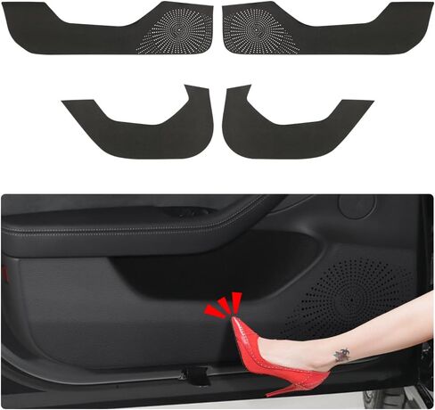 Car Door Protector for Tesla Model Y Accessories 2020 2021 2022 2023 2024 Mat Dirty Anti Kick pad Collision Stickers Interior in Saudi Arabia