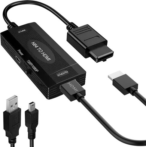 محول PS2 إلى HDMI كابل HDMI محول PS2 إلى HDMI يدعم نسبة العرض إلى الارتفاع للشاشة 4:3/16:9 بدقة 720/ 1080P in Kuwait