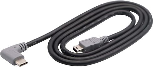 zdycgtime USB micro to -type c acper cable 90 درجة USB 2.0 النوع C من الذكور إلى Micro 2.0 Male Sync Sync and Charging Cable for Macbook & Tablet & Smartphone and Type C USB Advices (1m/3ft) (micro) in Kuwait