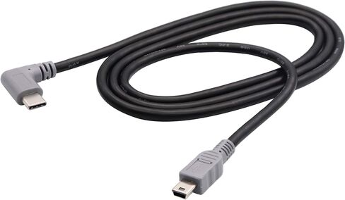 zdycgtime USB micro to -type c acper cable 90 درجة USB 2.0 النوع C من الذكور إلى Micro 2.0 Male Sync Sync and Charging Cable for Macbook & Tablet & Smartphone and Type C USB Advices (1m/3ft) (micro) in Kuwait