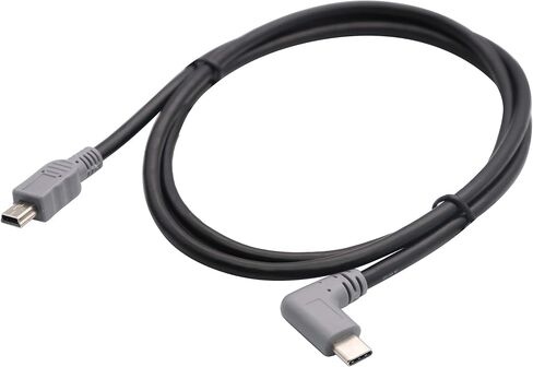 zdycgtime USB micro to -type c acper cable 90 درجة USB 2.0 النوع C من الذكور إلى Micro 2.0 Male Sync Sync and Charging Cable for Macbook & Tablet & Smartphone and Type C USB Advices (1m/3ft) (micro) in Kuwait