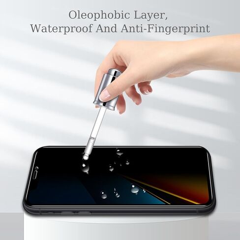 [3-Pack] Pokolan Screen Protector for iPhone 11 Pro, iPhone XS, iPhone X, iphone 10 Tempered Glass, 9H Hardness, Easy to Install, Bubbles Free in Saudi Arabia