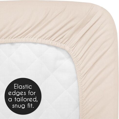 Sweet Jojo Designs Taupe and Cream Cow Print Boy Baby Fitted Crib Sheet Infant Newborn Nursery Toddler Bed Room Standard Mattress for The Western Cowboy Wild West Southern Cow Farm Animal Collection in Saudi Arabia
