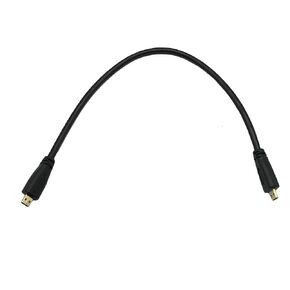 Seadream High Speed Micro HDMI Male to Micro HDMI Male Cable,Micro HDMI Type D Male to Male Cable Gold Plated (Black 6Feet)