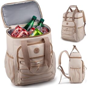 حقيبة ظهر برودة مع مقبض علوي مبطن ، بروريدات حزمة خفيفة الوزن معزول ، صدر جليدي كبير للنساء in Kuwait