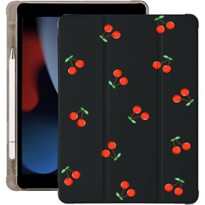 Cute Kawaii Bow for iPad 10th Generation Case 10.9 Inch 2022 with Pencil Holder, Auto Sleep/Wake, Pink Leather Soft TPU Back Cover
