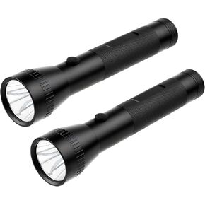 KunHe 2D Cell Battery Big Flashlights,Single Mode,High Lumens,Aluminum, Heavy Duty Large Flashlight for Home Emergency Power Outage Outdoor Activities